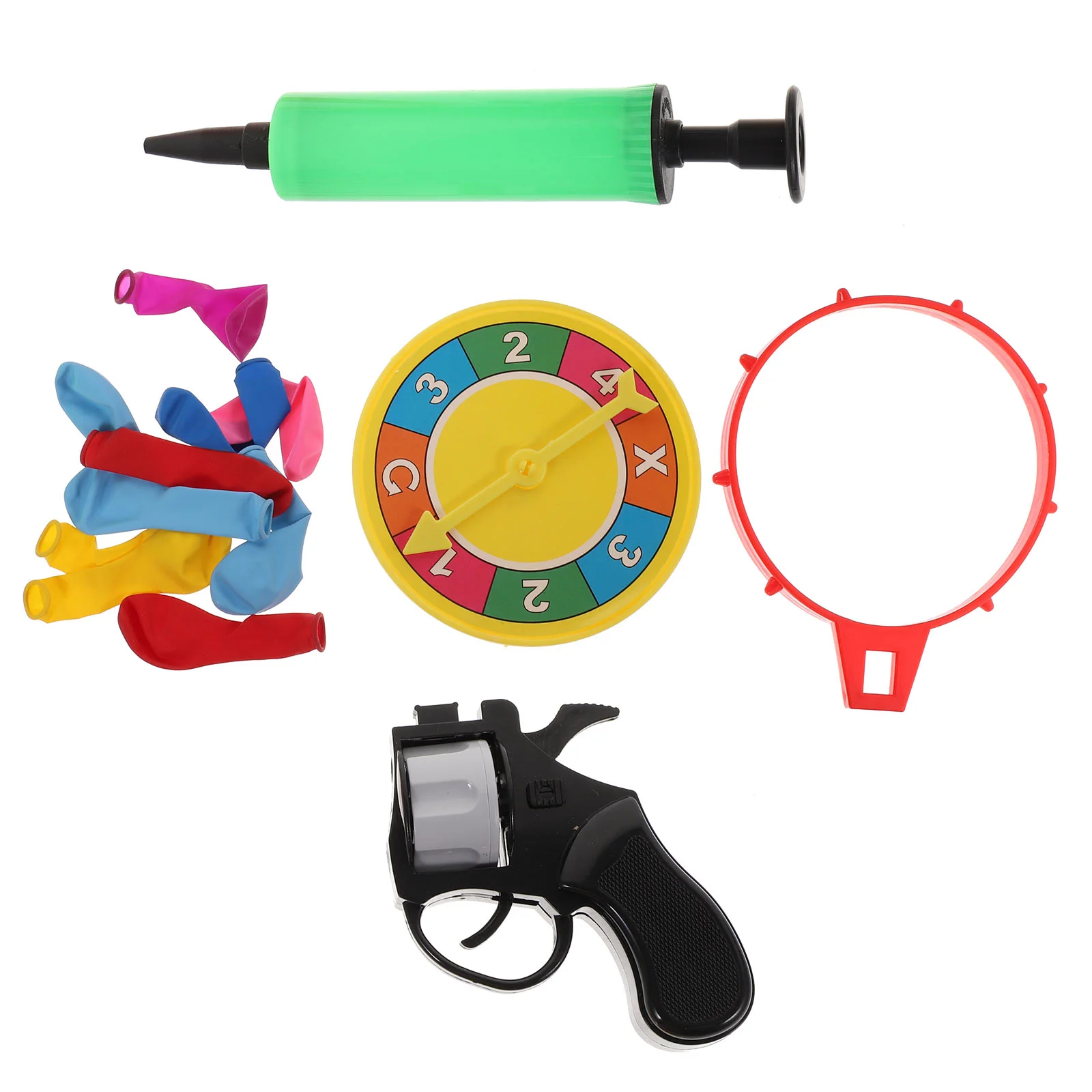 Party Roulette Toys Colorful Balloons for Children Spoof Games Rotary Table