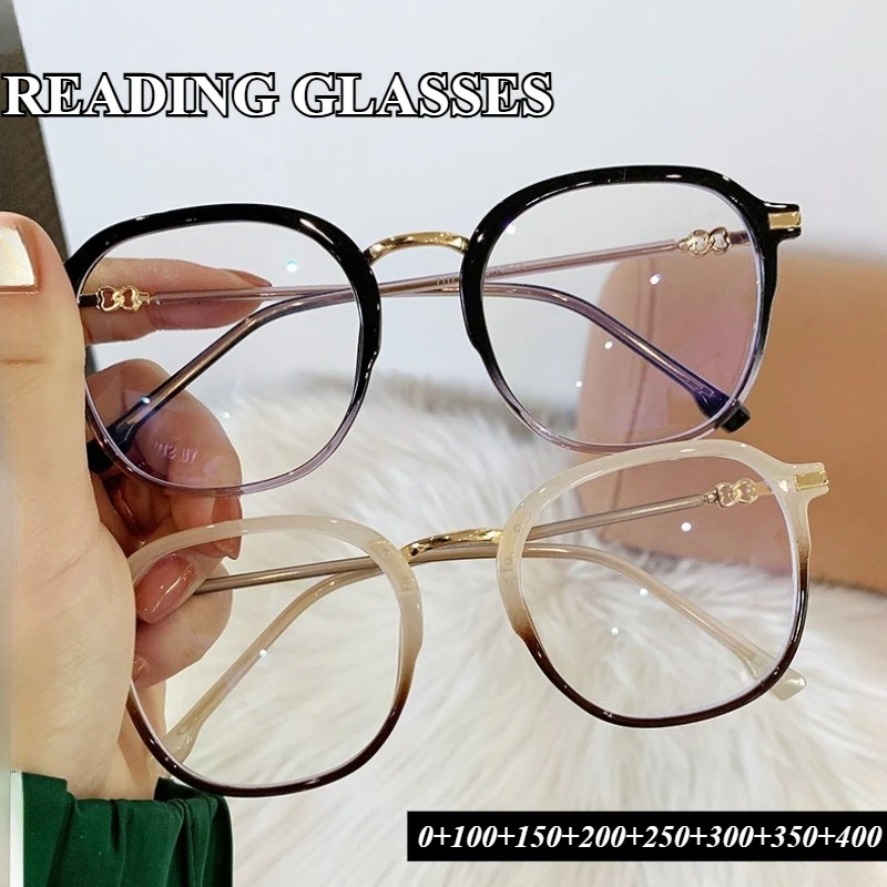 Modische High-Definition-Lesebrille mit ultraleichter Anti-Blaulicht-Brille, High-End-Lesebrille für Herren und Damen