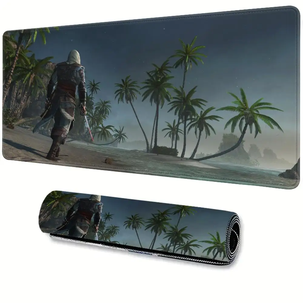 

Pc Gamer A-Assassin S Creed Computer Table Xxl Mouse Pad Gaming Accessories Desk Mat Keyboard Mousepad Cabinet Large 900x400