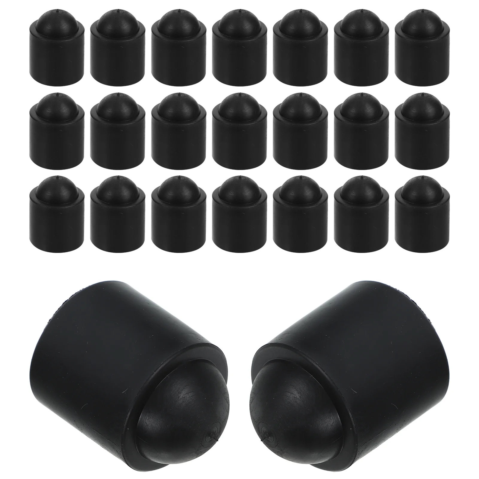 

25 Pcs Cue Billiard Protective Cover Pool Cues Protector Rubber Drsk Top Foos Ball Billiards Tip Protecting Parts