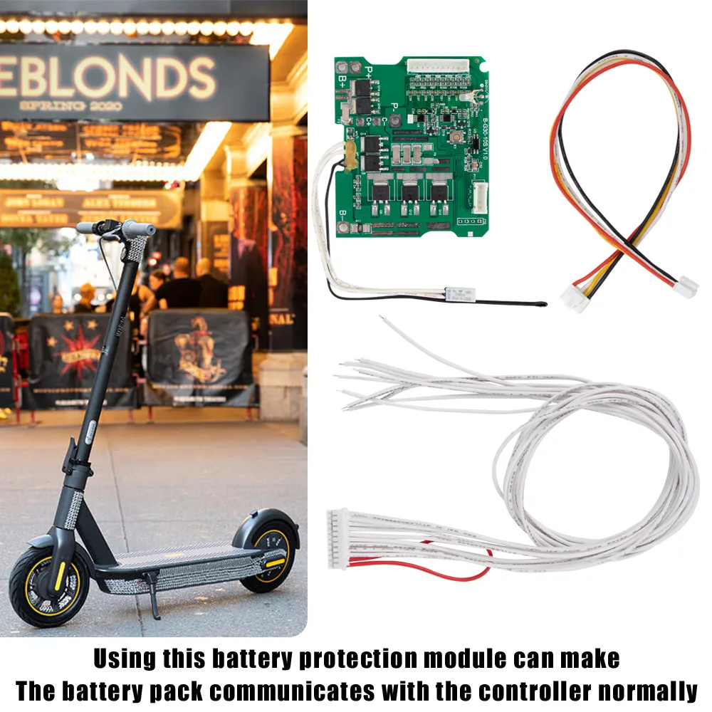 Battery BMS for Segway Ninebot MAX G30 G30D Electric Scooter BMS Circuit Board Battery Mainboard Protector Repair Parts