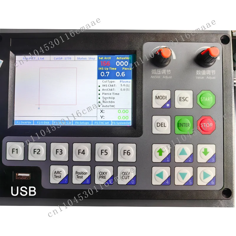 Numerical control plasma F2100K F2300K 5 inch 7 inch high definition screen display torch height control system