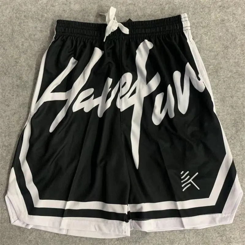 Nieuwe Basketbal Broek Kt Training Losse Broek Snel Droog Ademend Sport Capris Amerikaanse Shorts Voor Mannen En Vrouwen Zomer