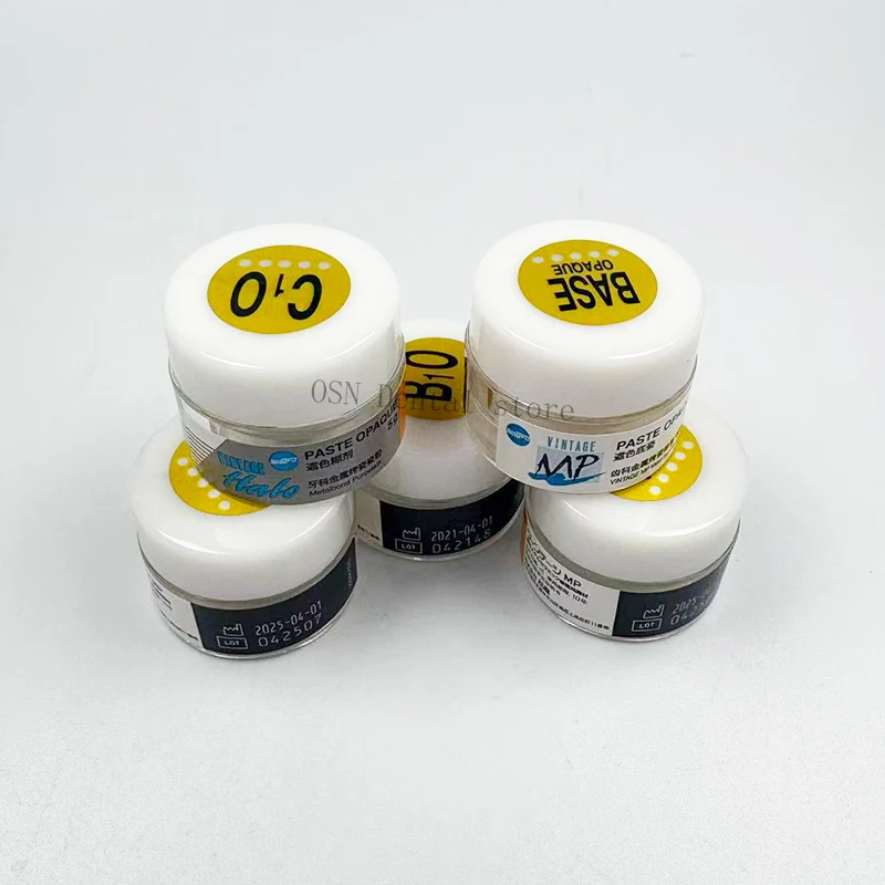 5g/bottle SHOFU Dental Metal Porcelain Paste Denture Processing Special Material Dental Metal Porcelain Paste Porcelain
