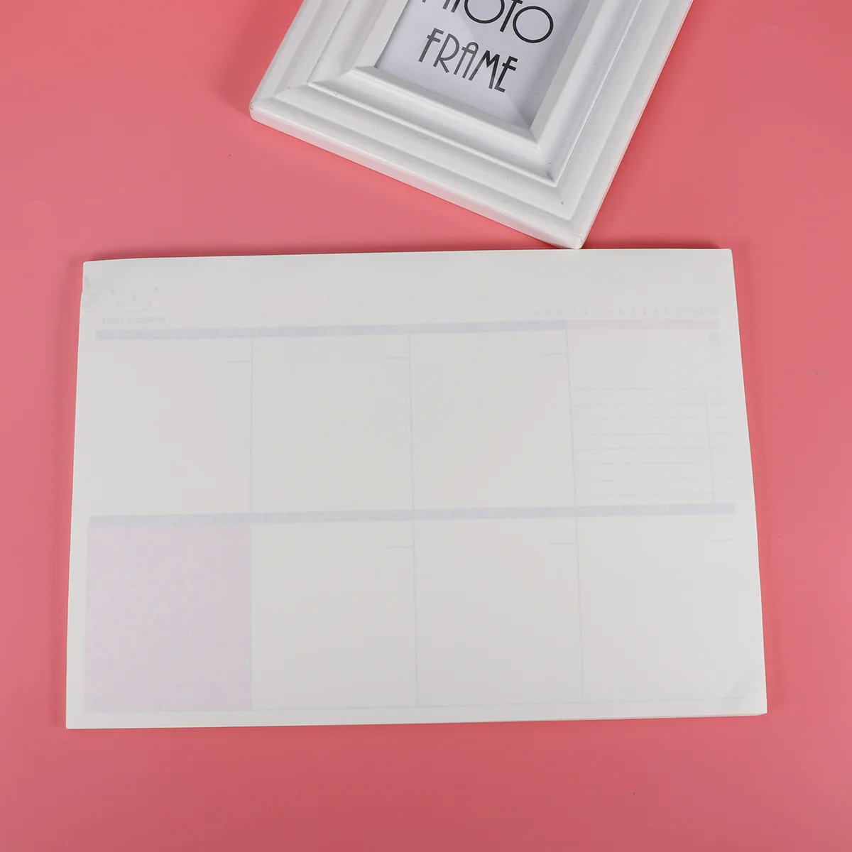 

A4 Size Tearing Weekly Planner Desktop Schedule Agenda Organizer Memo Pad School Office Supplies