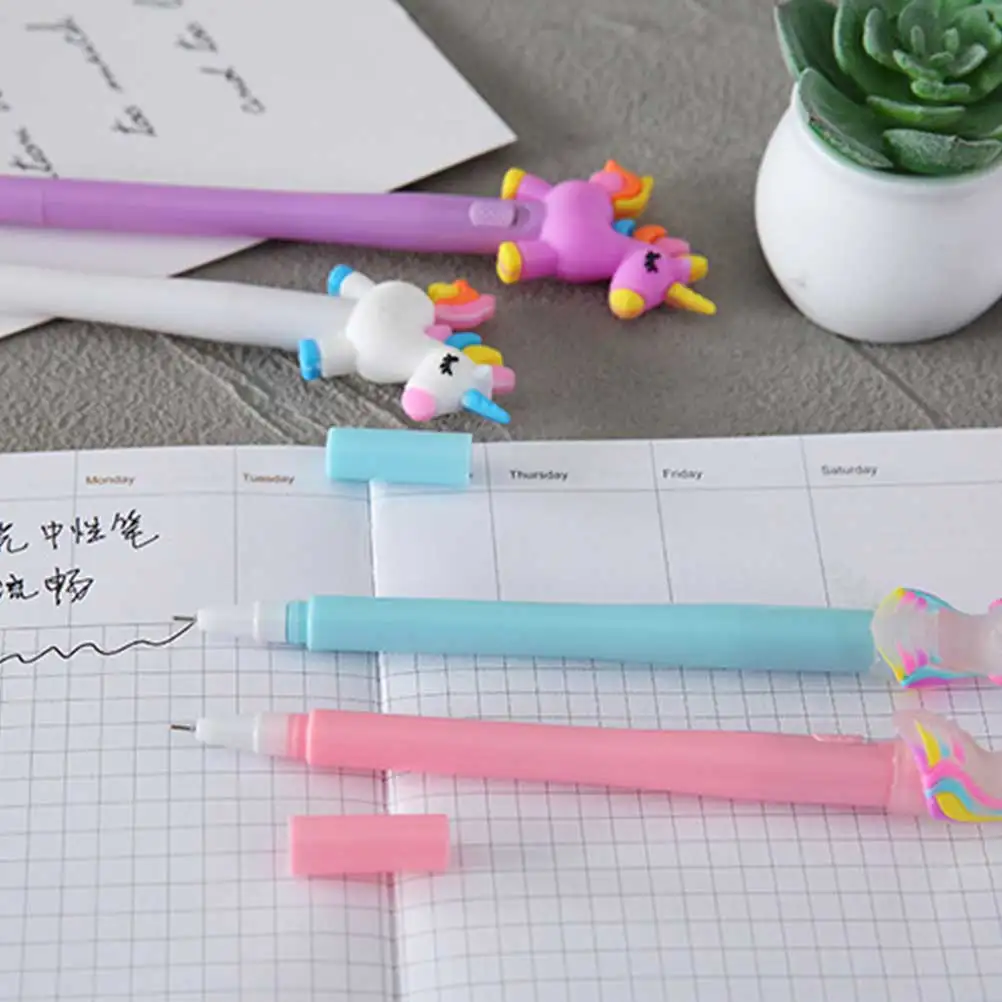 

2 Boxes Boxed Pen Set Fun Pens for Kids Bear Light up Funny Led Novelty Cool Cute