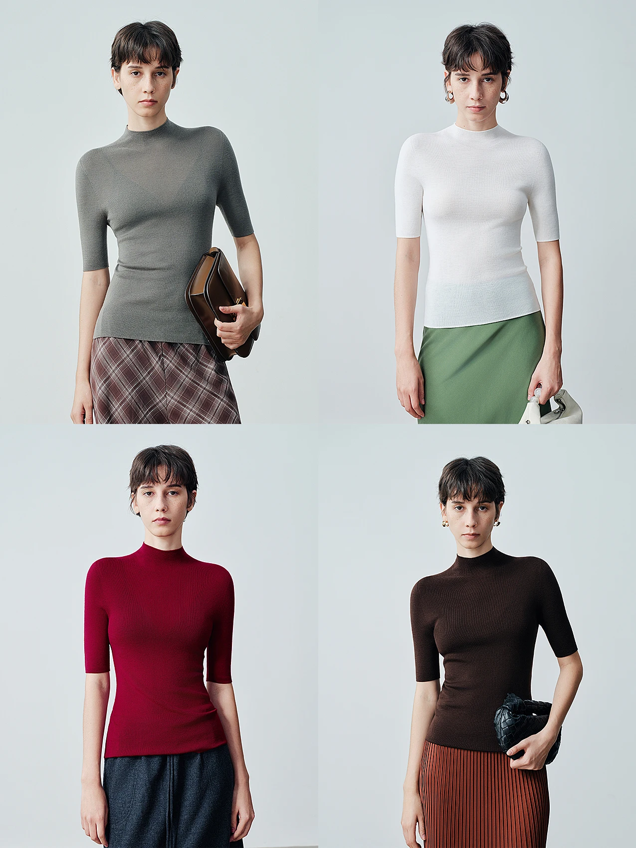 

Мягкий и удобный шерстяной трикотаж для женщин: модный весенний топ из высококачественной шерсти для повседневной носки и поездок на работу