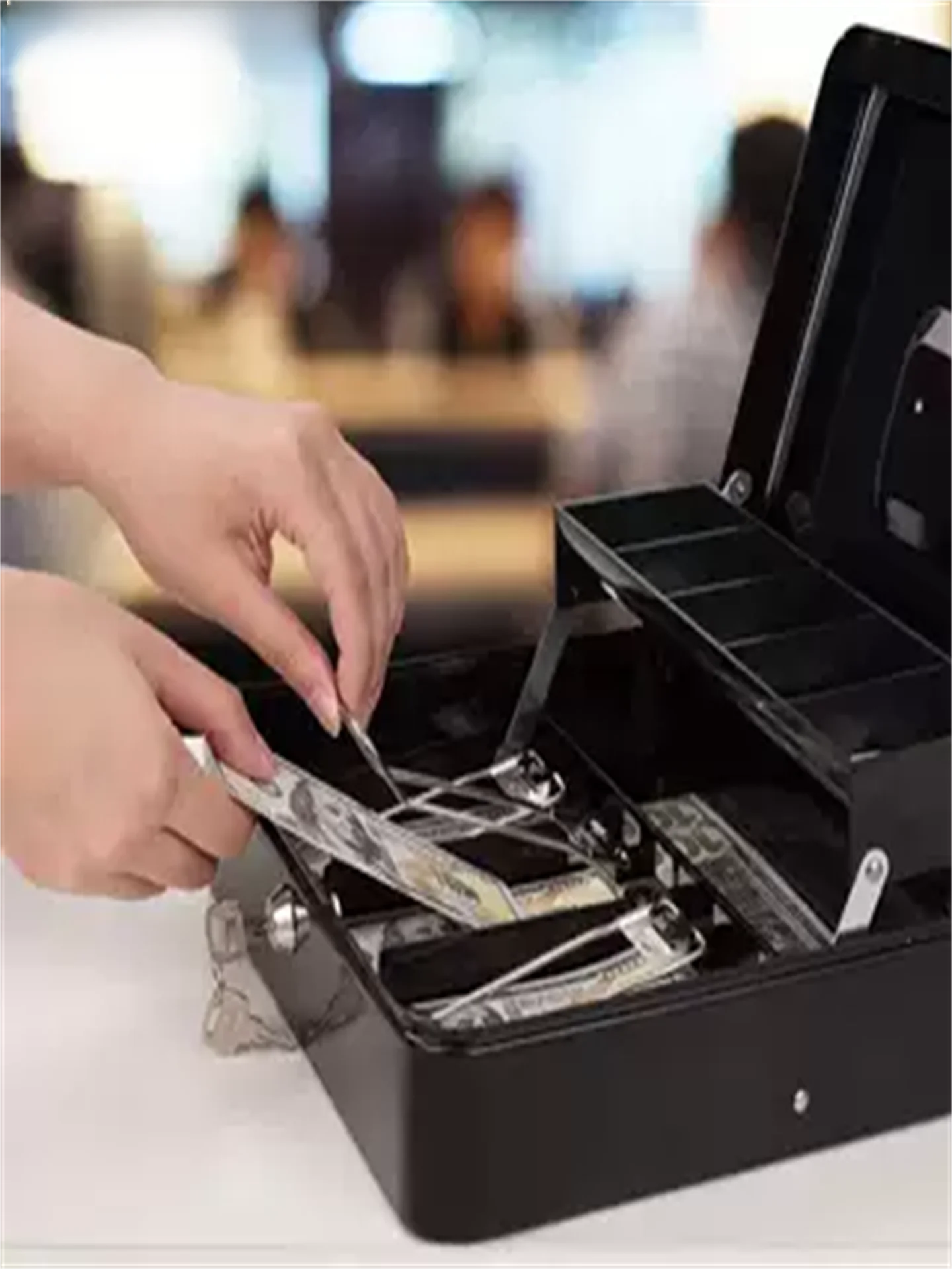 

Children's Savings Metal Ca Box Convenience Store Storage Box Key Model Banknote Clip Fly Storage Tools Organizer