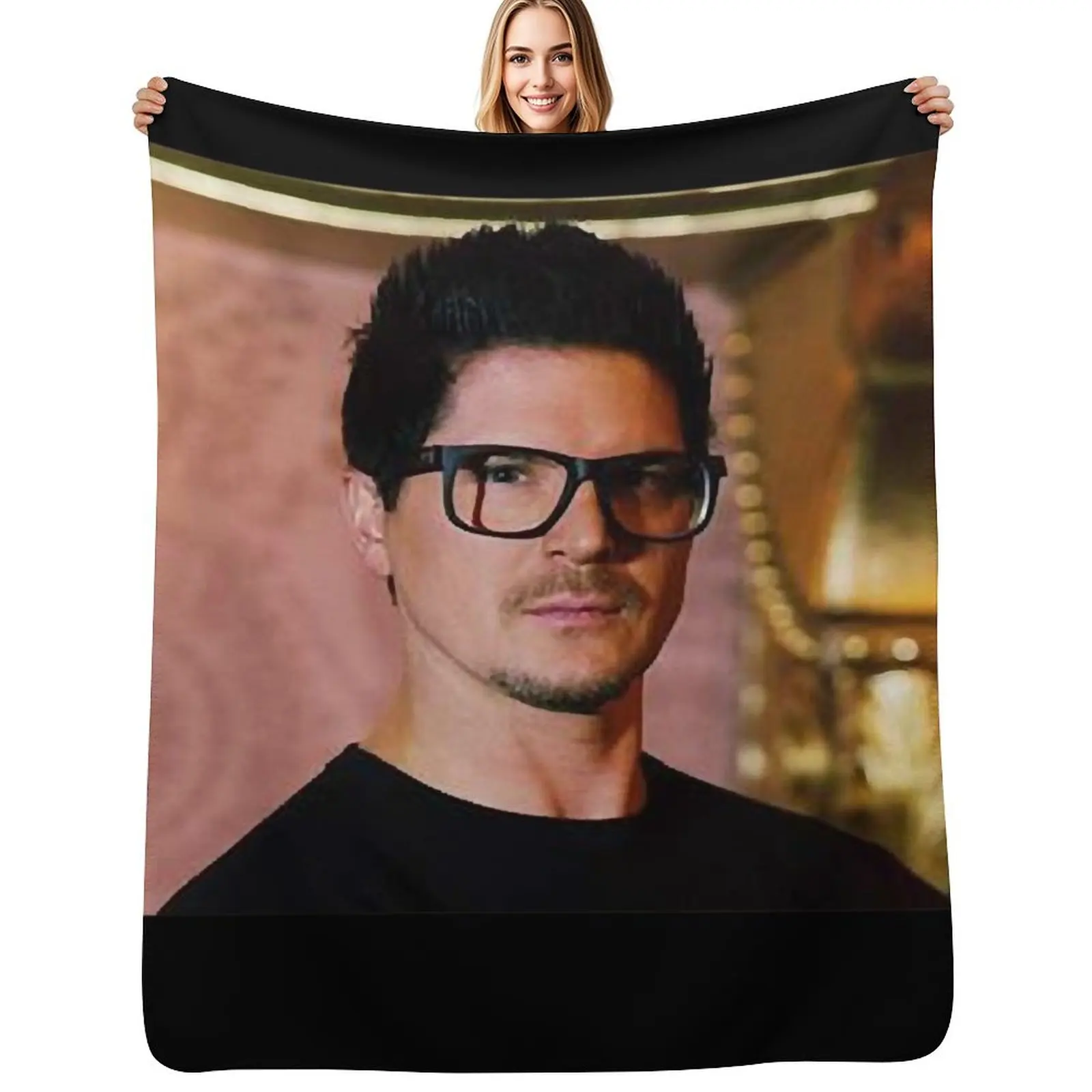 Grab It Fast Bagans Retro Zak Men Throw Blanket Lightweight Warm Blanket for Travel Camping
