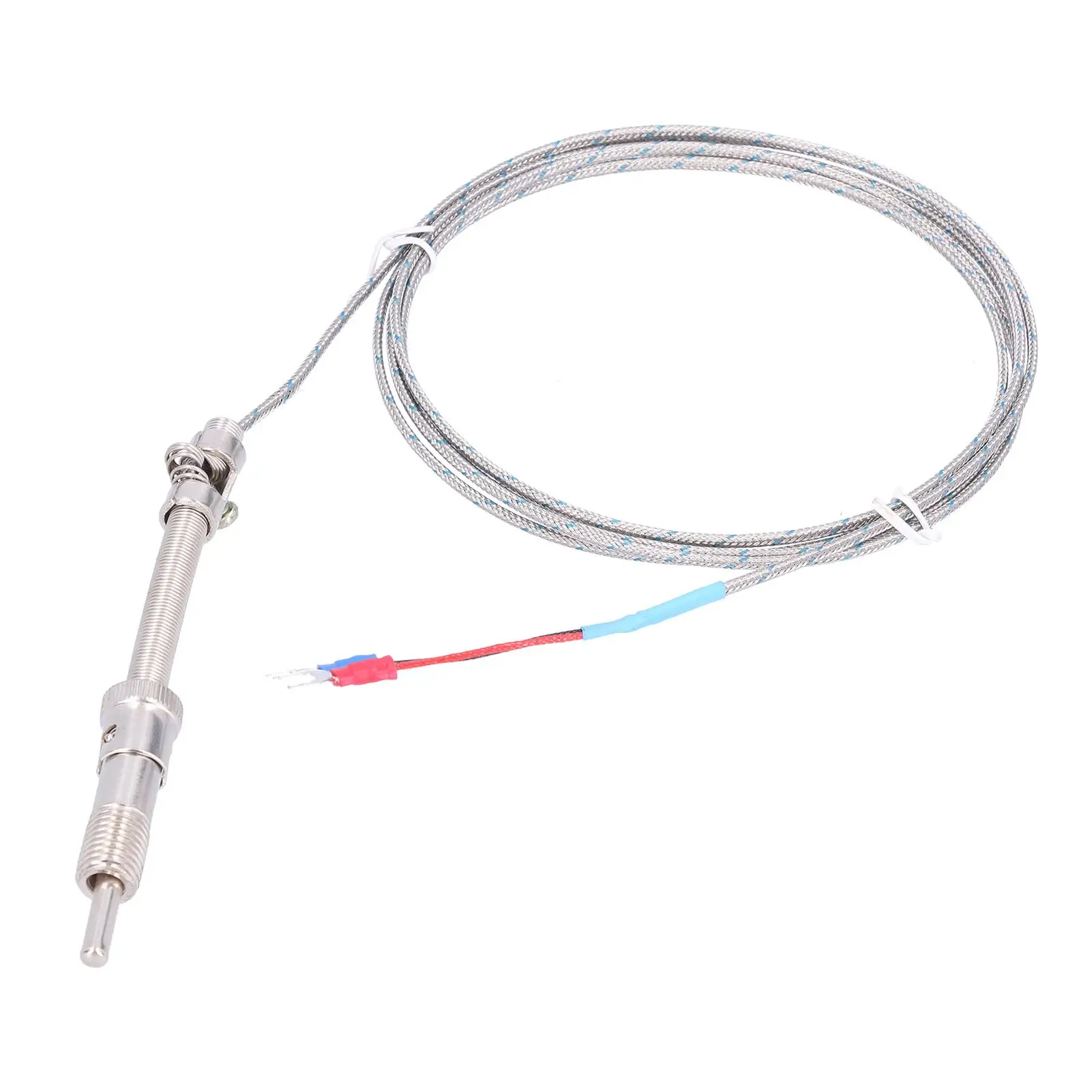 Industrial RTD Thermistor Temperature Sensor Probe PT100 -70 to +200°C 2m Thermocouple for Accurate Temperature Sensing