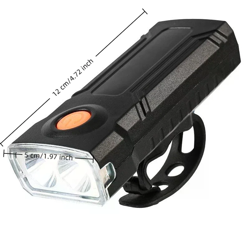 Rechargeable Bike Light Mini Night Safety Warning Taillight Front Rear Bicycle Lamp LED Highlight Riding Taillight Bicycle Light
