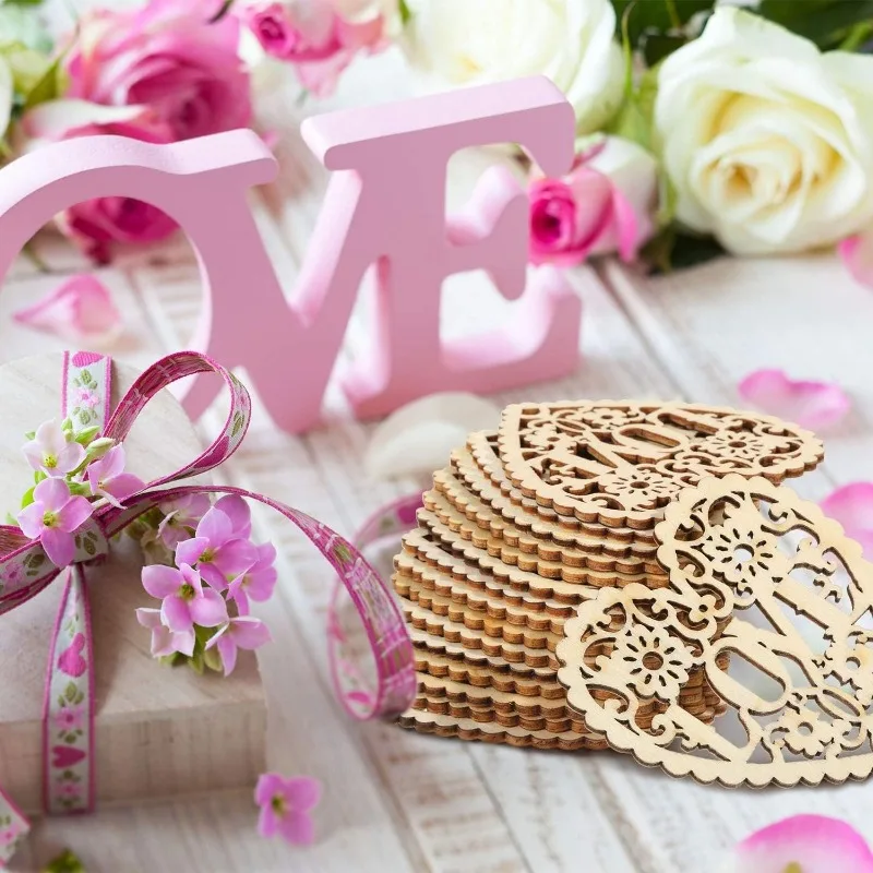 10pcs Wooden Hearts Unfinished - огляд і ціна Embellish Craft