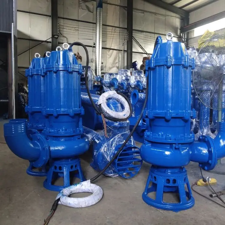 توريد الشركة المصنعة مضخة شفط الرمل الغاطسة الكهربائية تصميم غير انسداد لإزالة مياه الصرف الصحي لضخ النهر وتجريف البركة #4