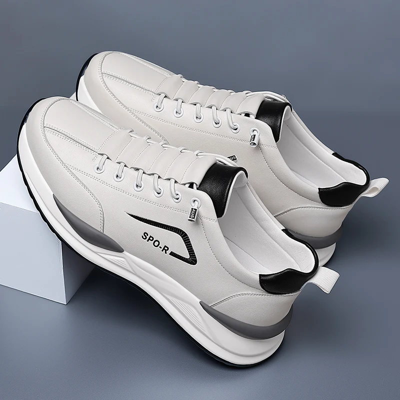 

Leather Shoes For Man Genuine Leather Casual Shoes Fashion Business Oxford Shoes High Quality Designer Work Shoes