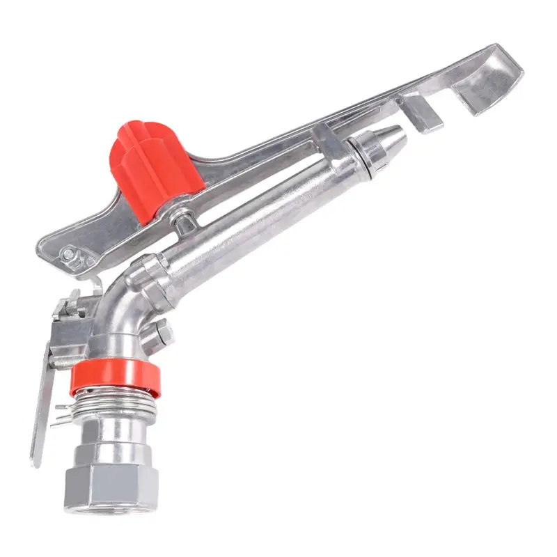 

2025 Trend 1.5 Inch Garden Impact Water 360 Degree Adjustable Sprinkler Durable Zinc Alloy
