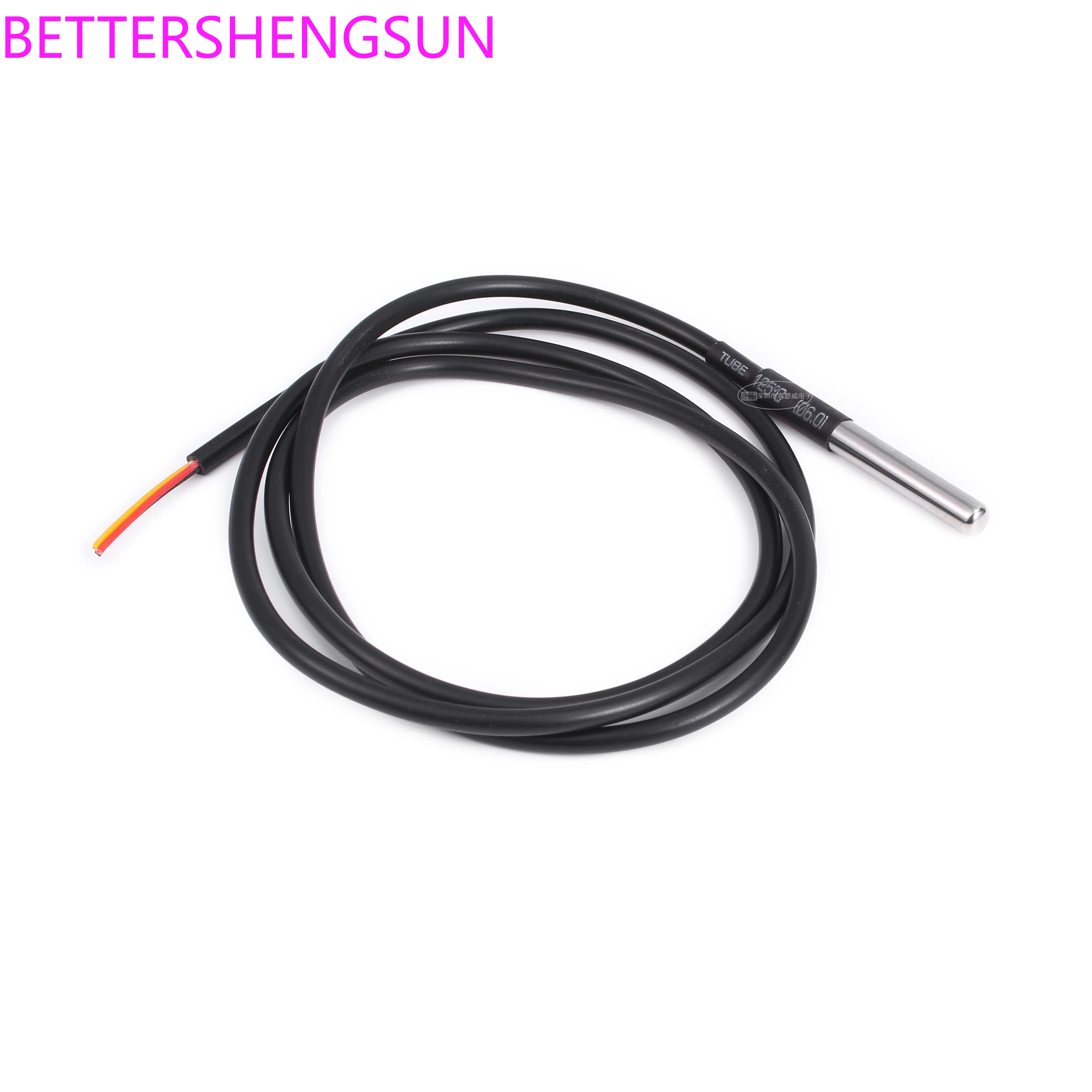 Stainless Steel Encapsulated Waterproof Temperature Probe Temperature Sensor 18b20