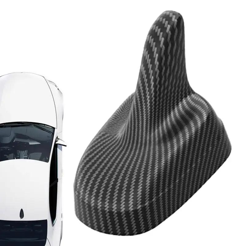 Car Antenna Cover Streamline Design Universal Auto Roof Trim Wear-Resistant And Strong Adhesion Shark Fins Car Accessories