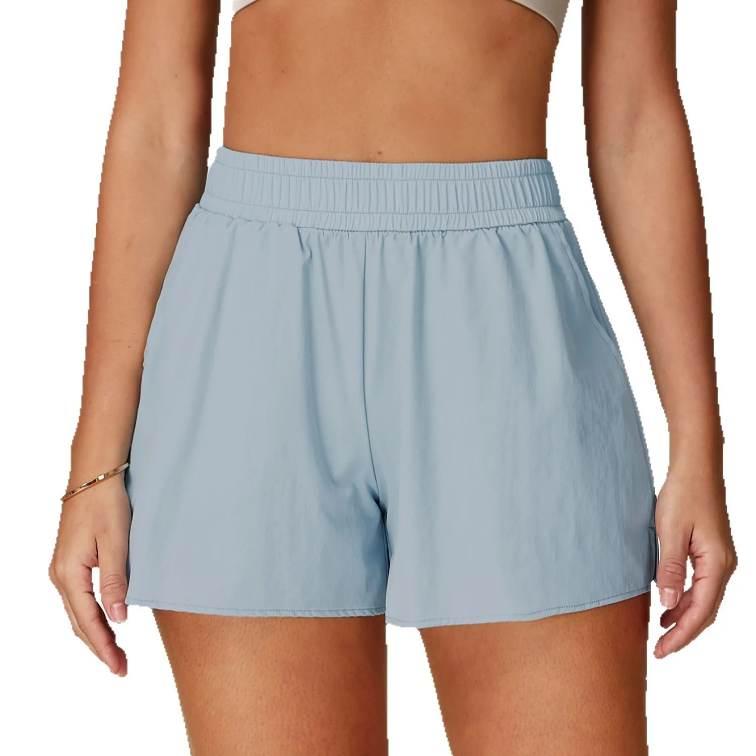 맞춤형 로고 쿨 자외선 차단 스포츠 속건 반바지 통기성 러닝 사이클링 피트니스 반바지