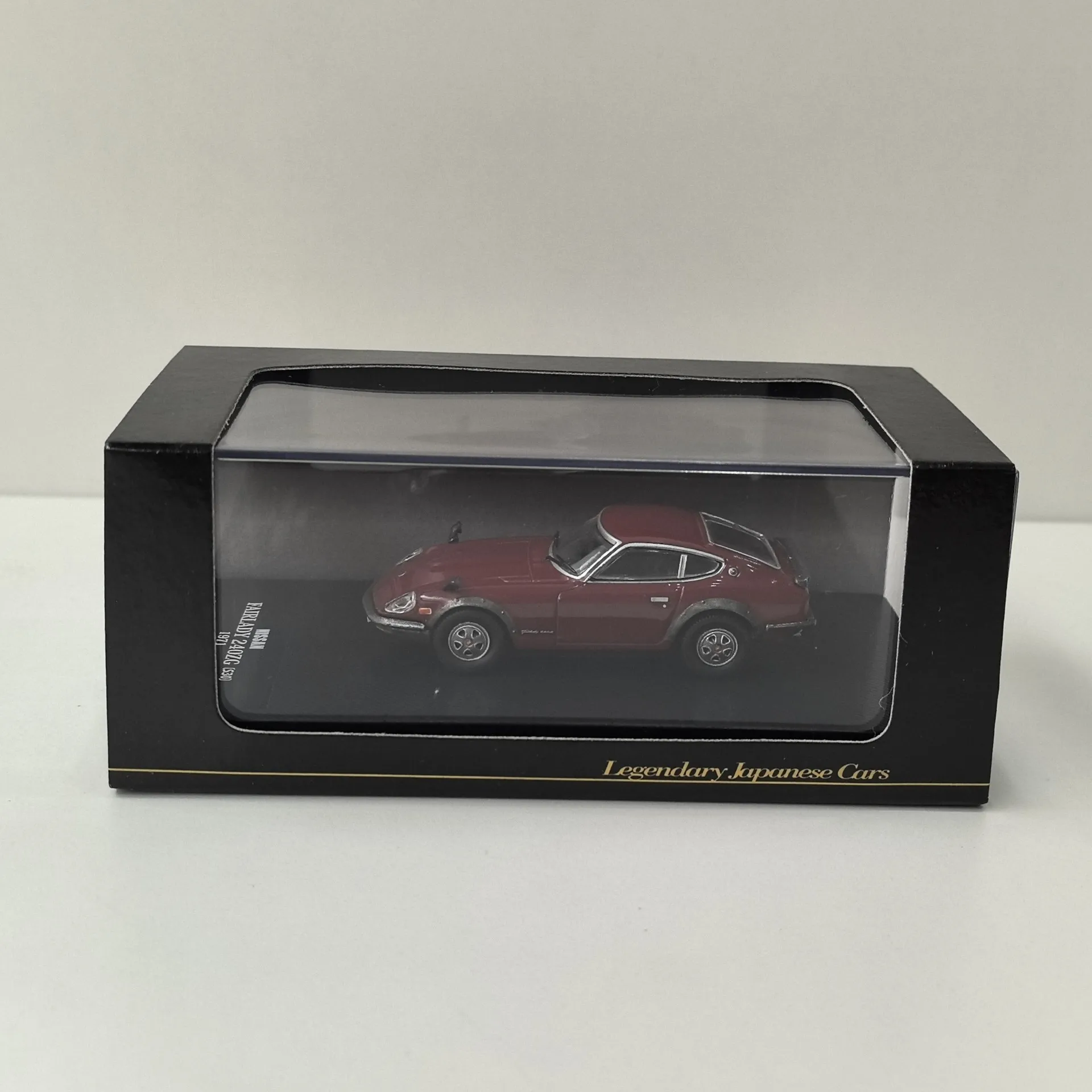 Diecast DEA 1/64 Schaal NISSAN FAIRLADY 240ZG S30 1971 Nissan Legering Model Auto Collectible Toy Gift Souvenir Display Ornament