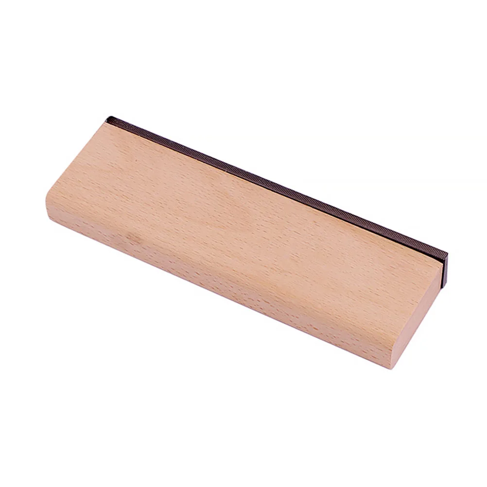

Guitar Fret File Fingerboard Trimmer Brown Repair Tool Leveling Crowning Lightweight Durable AntiDeform Longlasting