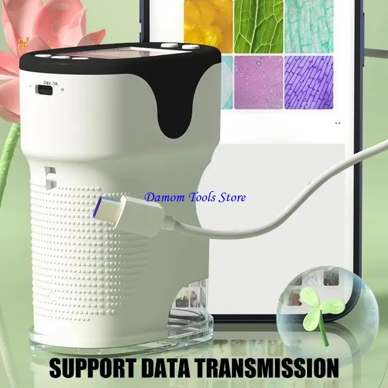 

Удобный для взрослых портативный микроскоп 57BE со светодиодной подсветкой и пластиком с памятью 32 ГБ для различных условий