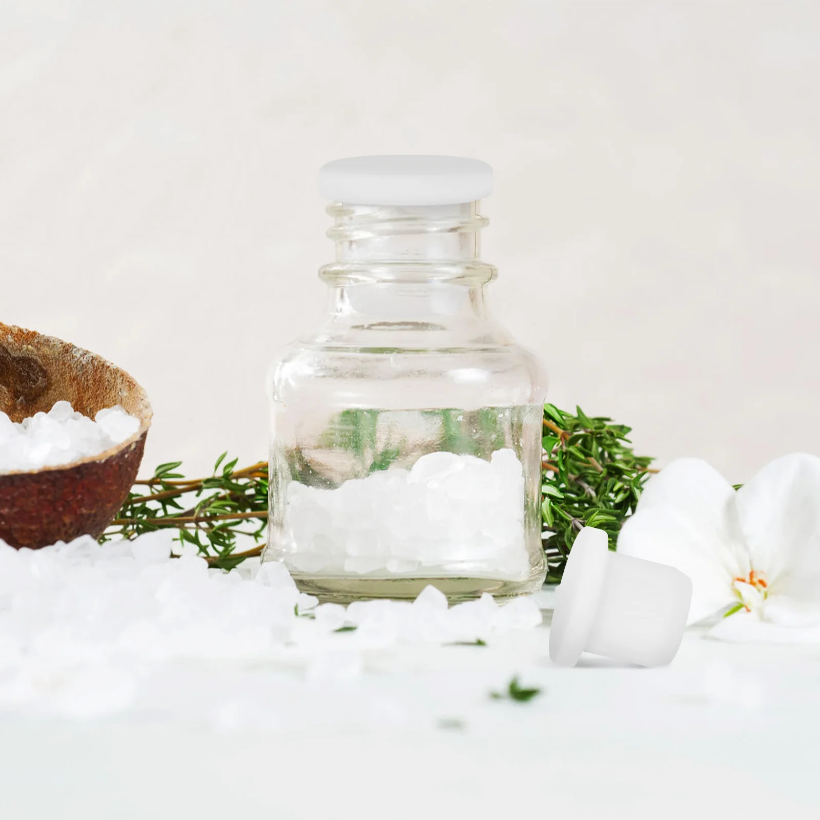 

25Pcs Silicone Replacement Stoppers for Salt Pepper Shakers Reusable Plugs Caps for Spice Bottle Sealers Silicone Seal Plug