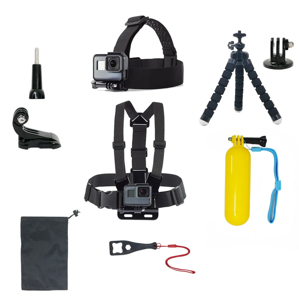 

For Gopro Hero Chest head Mount tripod Kit Action Camera Accessories