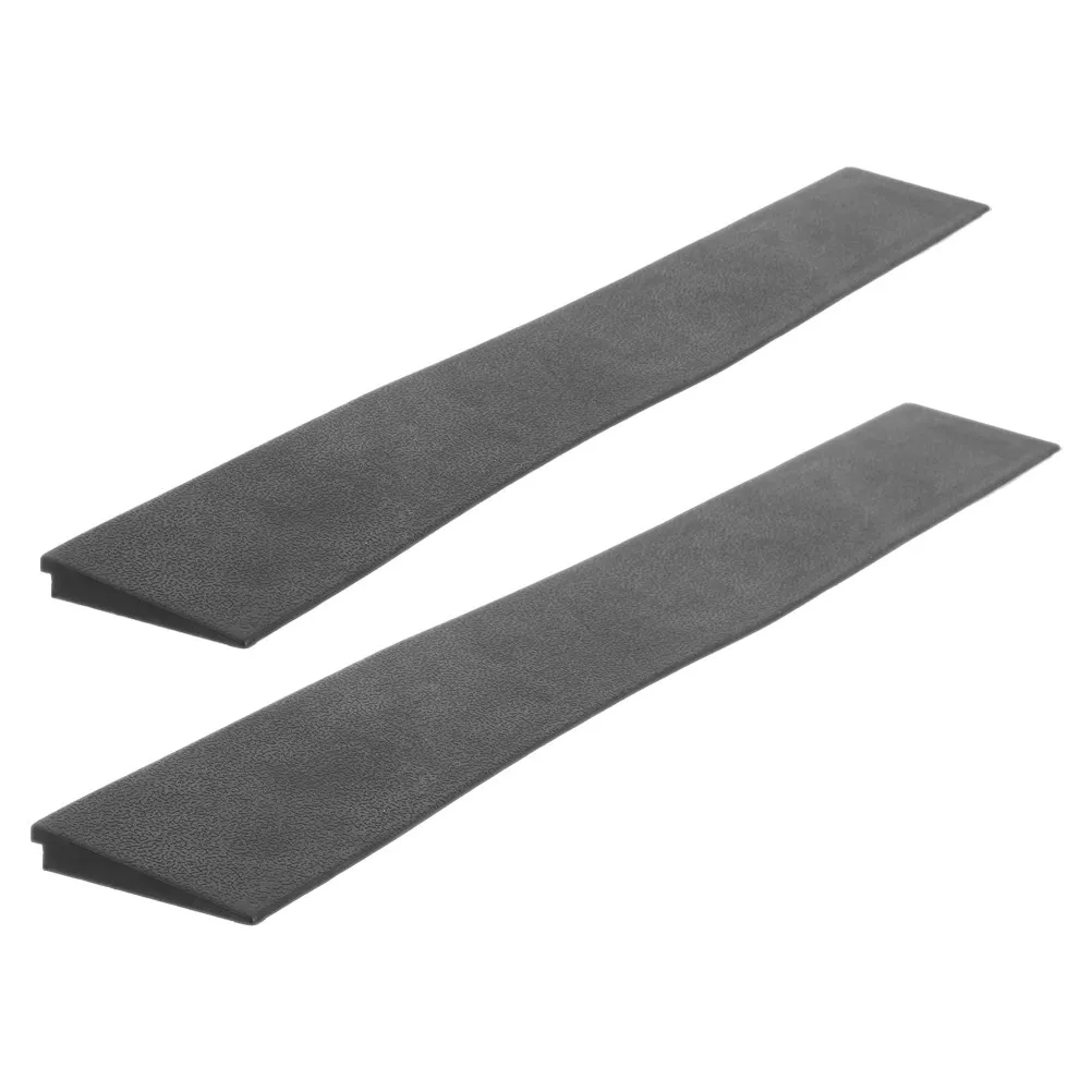 

2Pcs Anti-Slip Rubber Threshold Ramp Pads for Sweeping Robot Wheelchair Skateboard Home Office Indoor Entry Doorway Transition