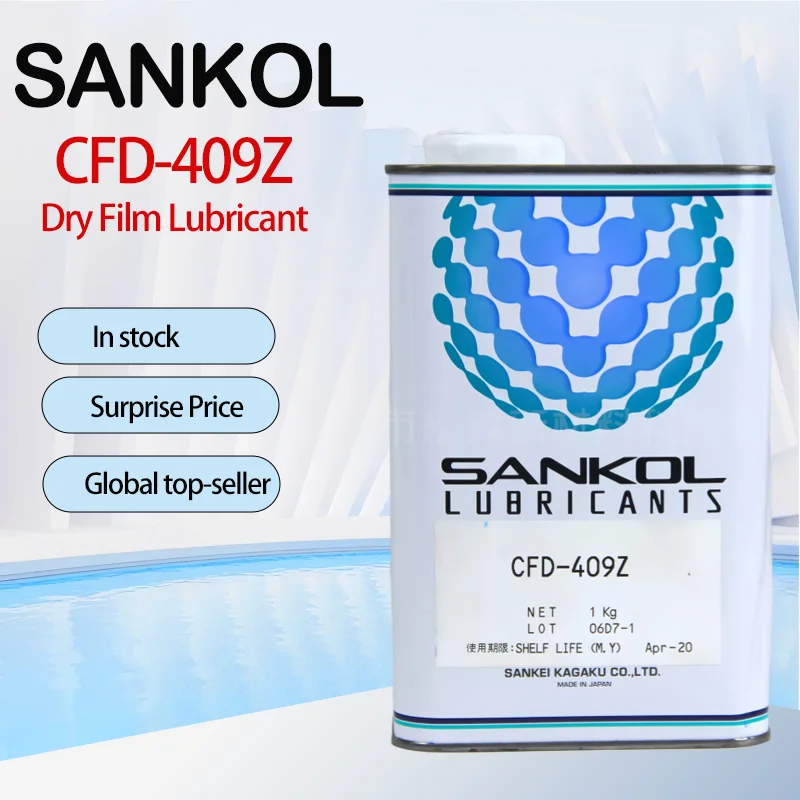 Original Japan SANKOL CFD-409Z Quick-drying Dry Film Lubricant Rustproof Non-Toxic for Plastic Metal Optical Equipment