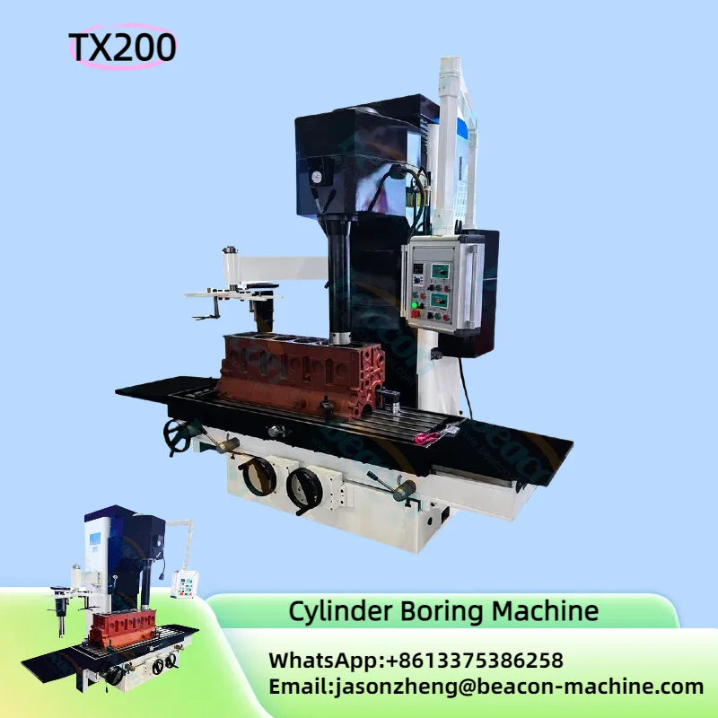 TX200 Horizontal Boring and Resurfacing Machine for Engine Cylinder Blocks