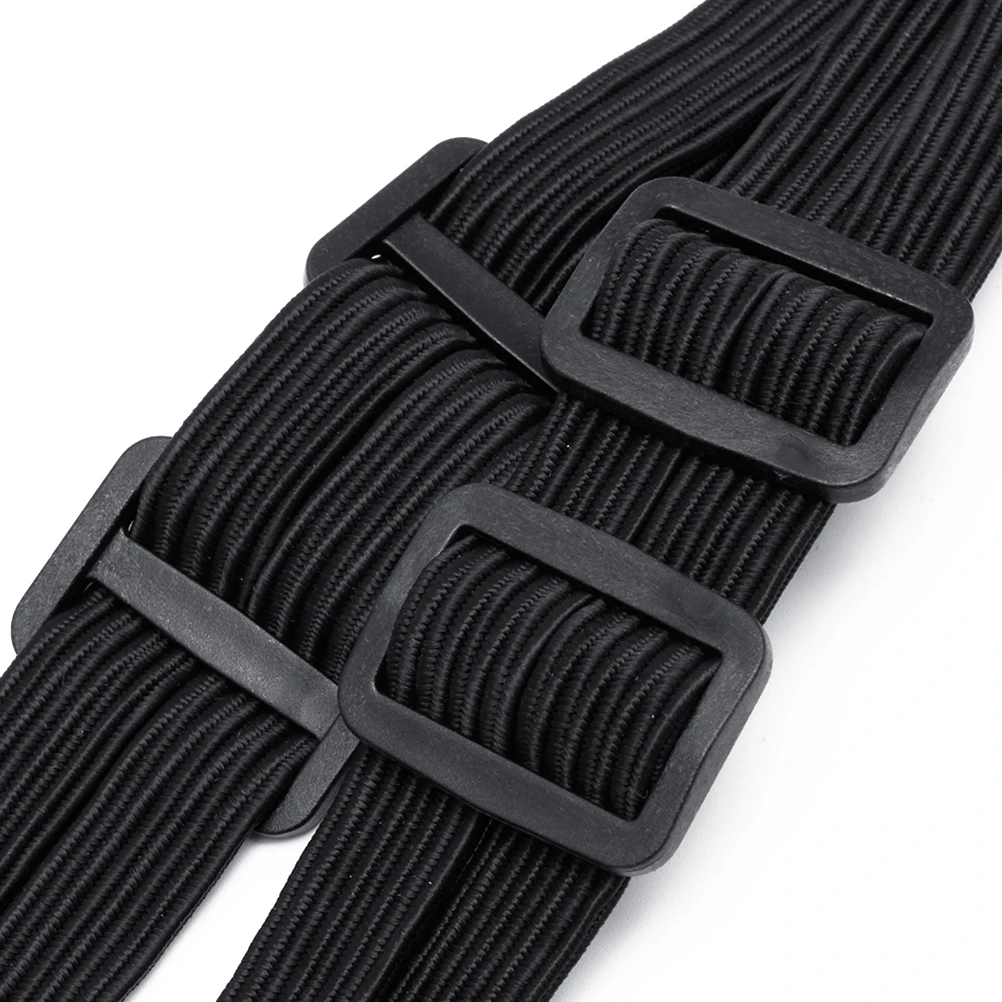 

Rope Elastic Cord for Motorbike Luggage Rack Black Durable Safe Practical Stretchable Fits Models Keeps Tidy Prevents