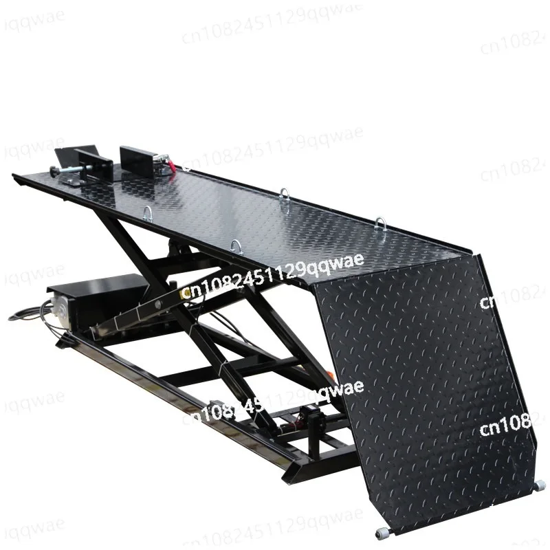 Dual-purpose large displacement maintenance Hydraulic lift table maintenance Electric motorcycle lift table maintenance Air hand