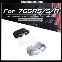 For Triumph Street Triple 765 S RS 765R 2020-2022 Motorcycle Front Windscreen Windshield Wind Deflector Screen