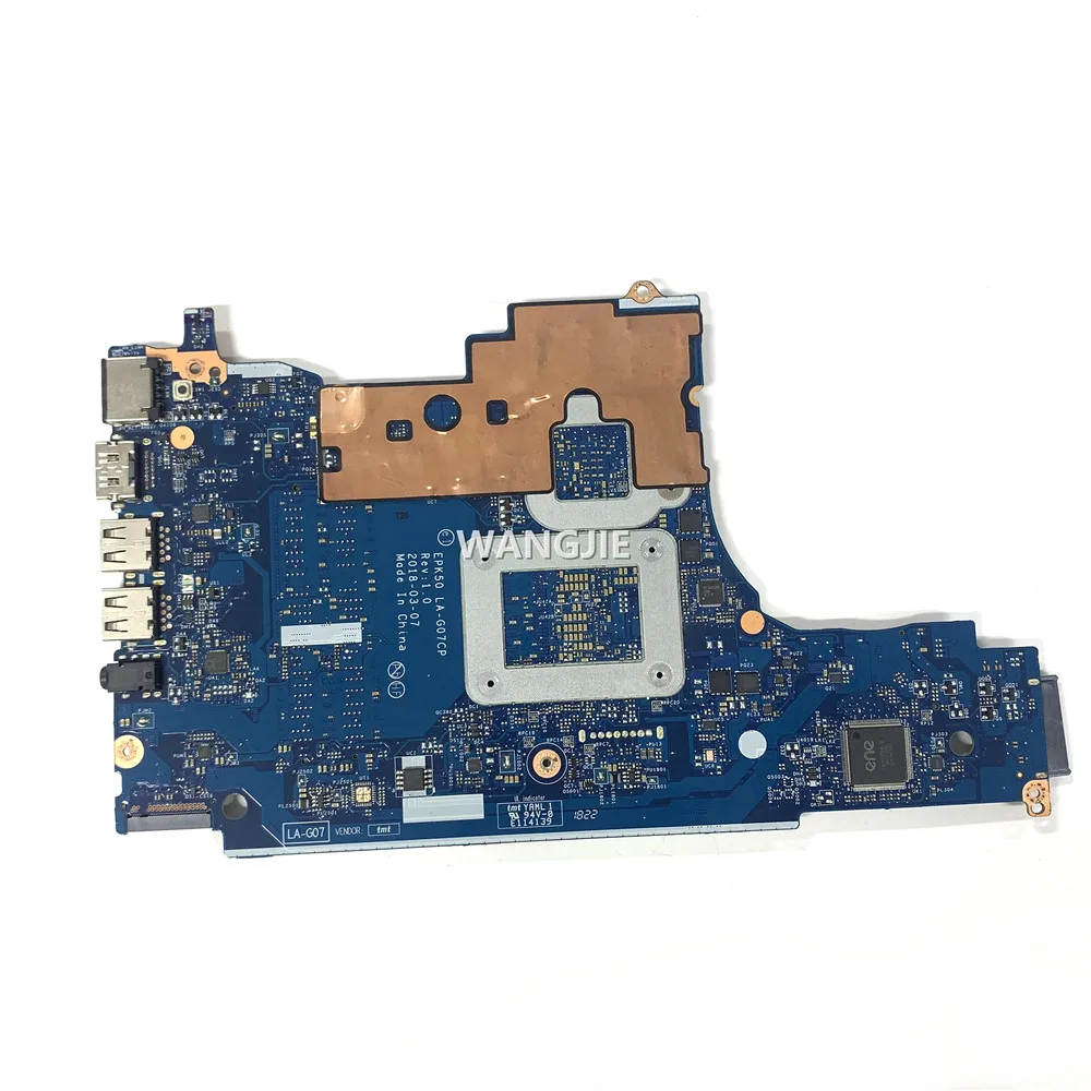 Imagem -02 - Placa-mãe Portátil para hp Epk50 La-g07cp 15-da Série L20364601 L20364001 L24625-601 Sr3lc I78550u Cpu Mx130 2g Gpu