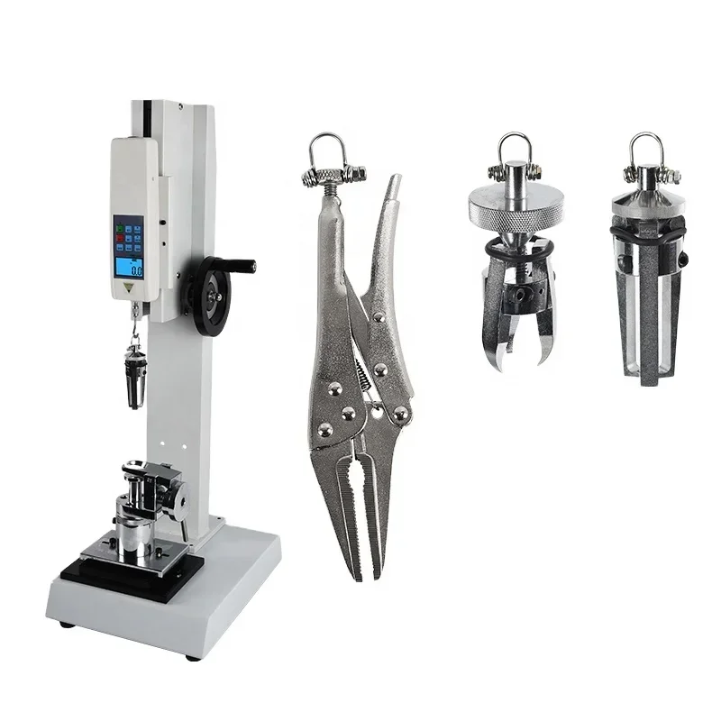 

Selected Good Items Hot Sales Digital Cloth Button Snap Pull Tester Button Pull Tensile Strength Testing Machine Manufacturer