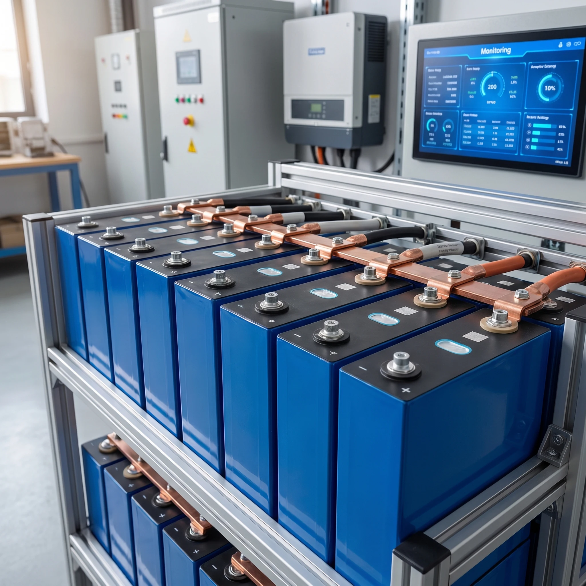 EU-LAGER 3,2V 340Ah Lifepo4 Wiederaufladbare Batterie Lithium-Eisenphosphat für Golfcart, Reisen, Solar, Wohnmobil, DIY 12V 24V 36V 48V Klasse A Steuerfrei