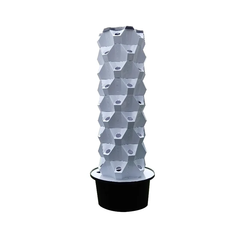 2022 NEW Style Indoor 8 Layer Vertical Hydroponic Tower Strawberry Home Garden Plastic Planters Strawberry Tower