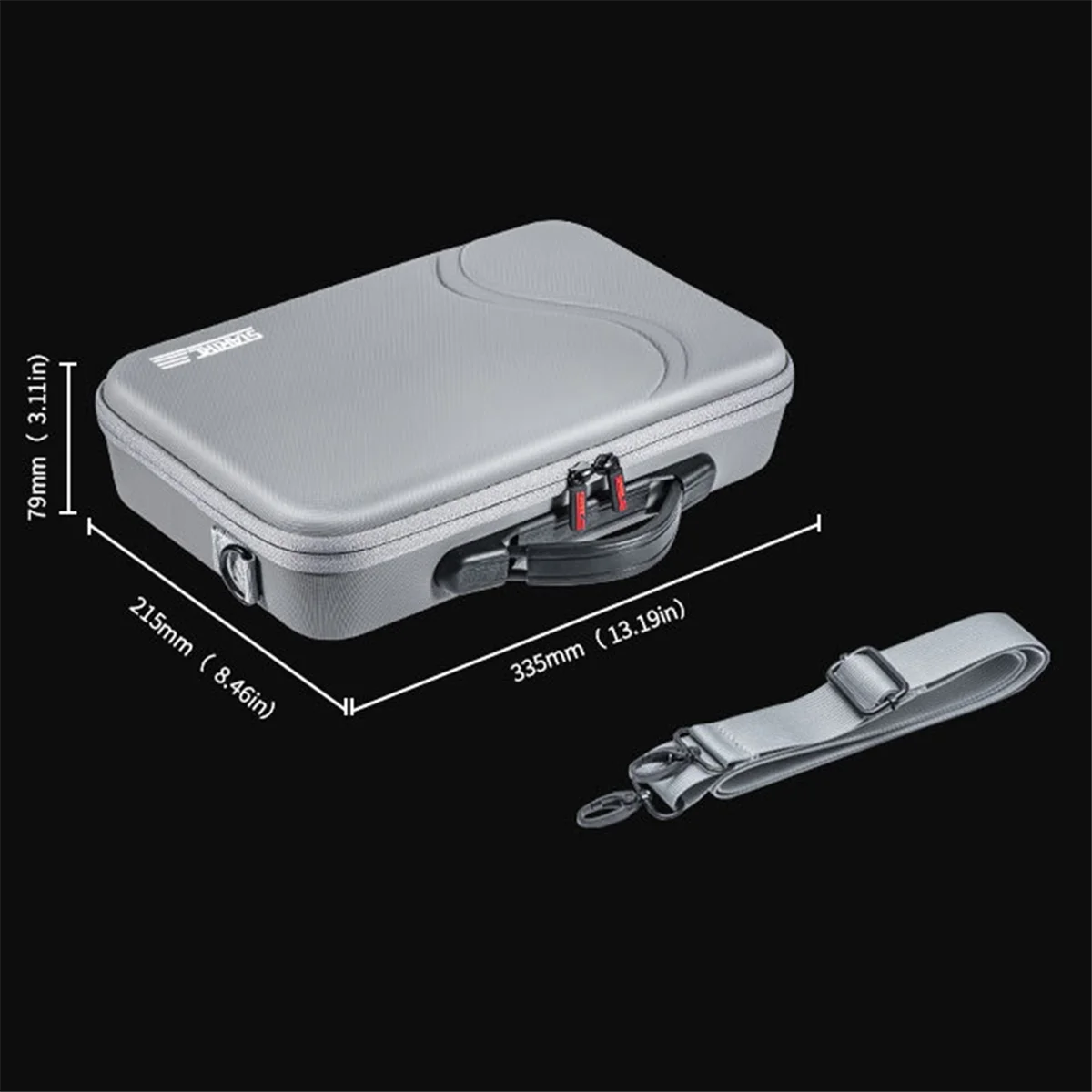 Carrying Case for X4 Sport Camera Accessories Storage Case PU Travel Portable Shoulder Bag Handbag