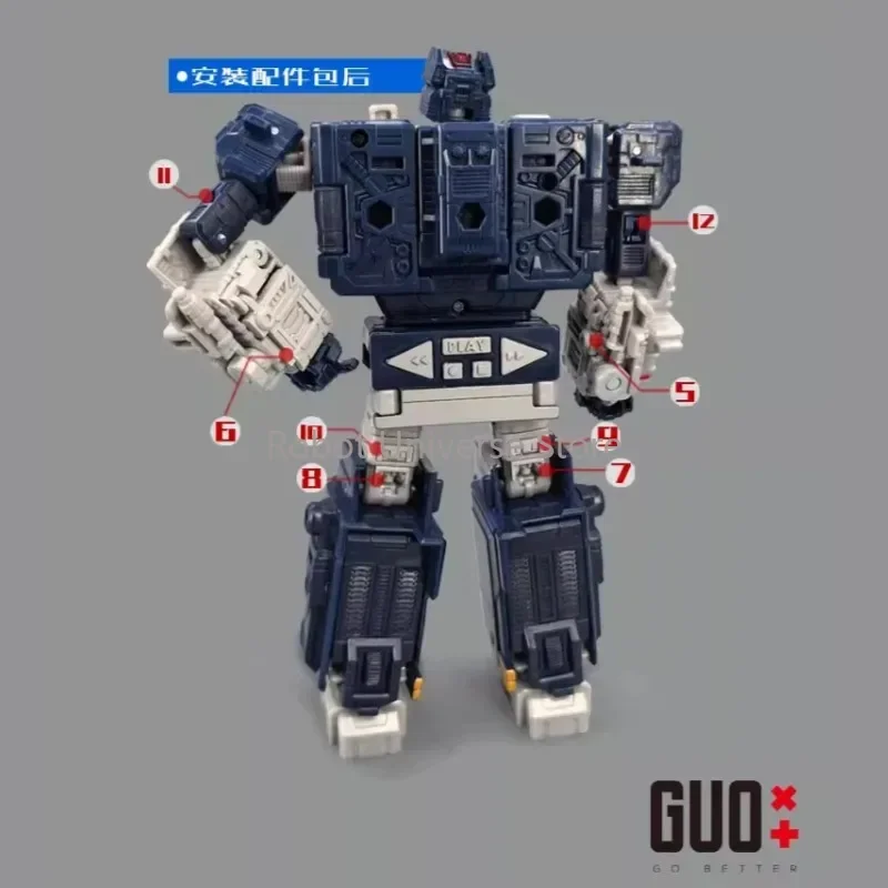 حزمة ملحقات ترقية تشطيب التحول المجوف لـ Transcendental United G1 Universe Soundwave