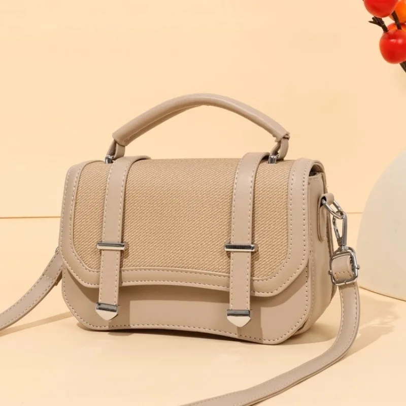 لوكس حقيبة مربعة قمة الموضة مقبض محفظة للنساء العصرية Crossbody حمل حقيبة كتف متعددة الاستخدامات الحد الأدنى من يوم إلى الليل حقيبة #3