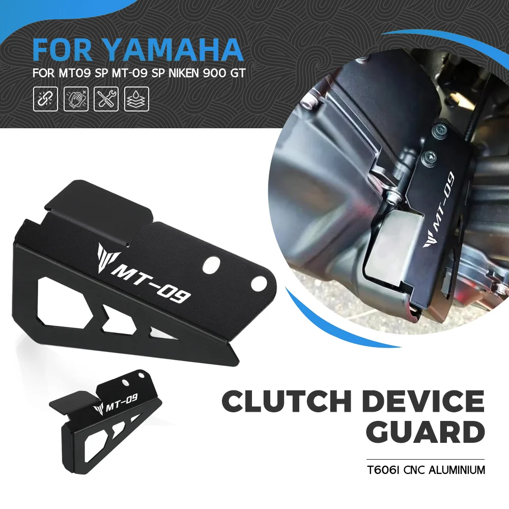 Clutch Arm Protection Decorative Cover For Yamaha MT09 MT-09 MT 09 SP 2021 2022 2023 2024 NIKEN 900 GT Clutch Device Guard Cover