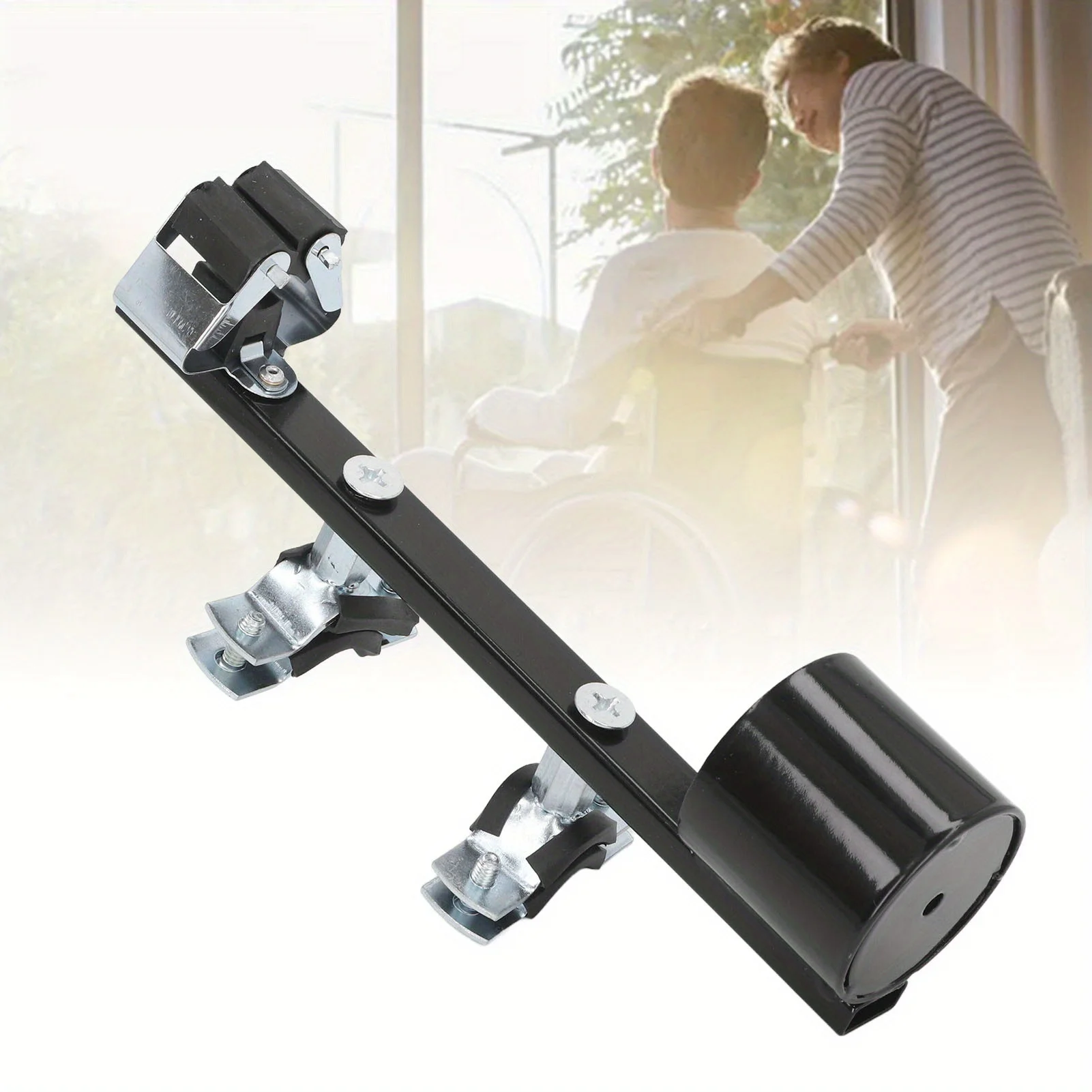 

Mobility Scooter Cane Holder Walking Stick Stand Support Universal Fit Easy To Install Lightweight for Disabled
