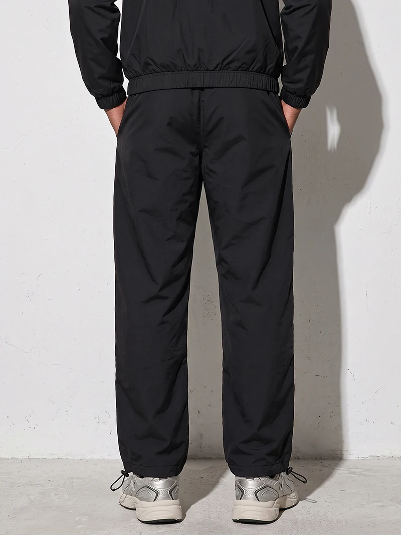 Trendige, sportliche Herrenhose mit Linien, Fitnessstudio, Workout, Laufhose mit Seitentaschen, sportliche, schnell trocknende, atmungsaktive Jogginghose – Detail 3