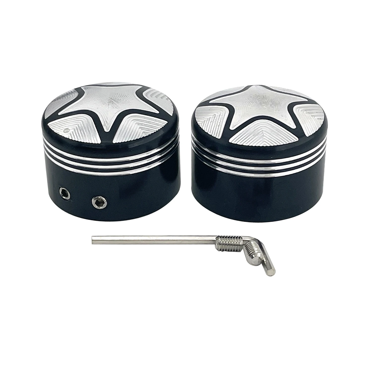 Motorcycle 29MM Front Axle Nut Cap Cover For Harley Touring Dyna Softail Breakout Street Bob V-Rod VRSC FLTR