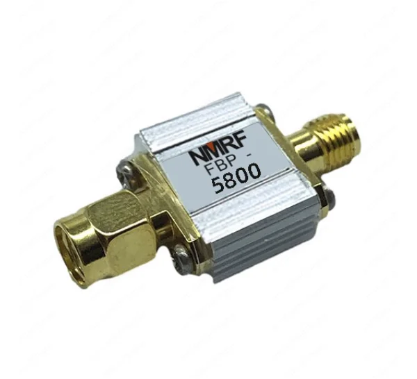 5.8G wireless communication system dedicated bandpass filter. SMA interface 5800 filter, impedance: 50 Ohms