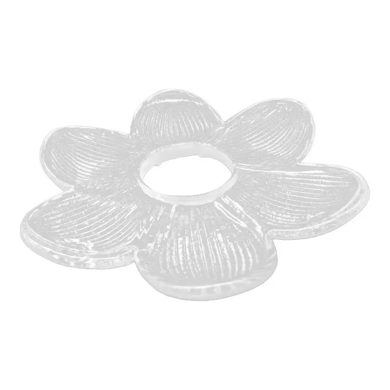for  Transparent Flower Glass Chandelier Customization Suitable  Restaurants Bedrooms Balconies Stairs Corridors European