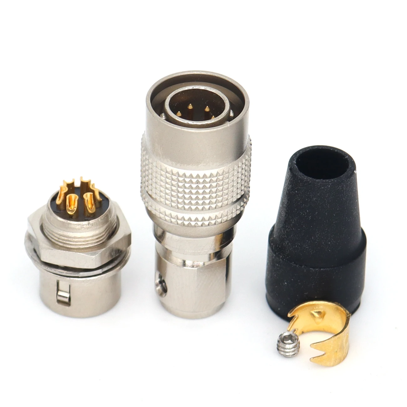 Hirose 6-pin plug socket HR10A-7P-6P HR10A-7R-6S connector, mapping equipment electronic equipment power cord