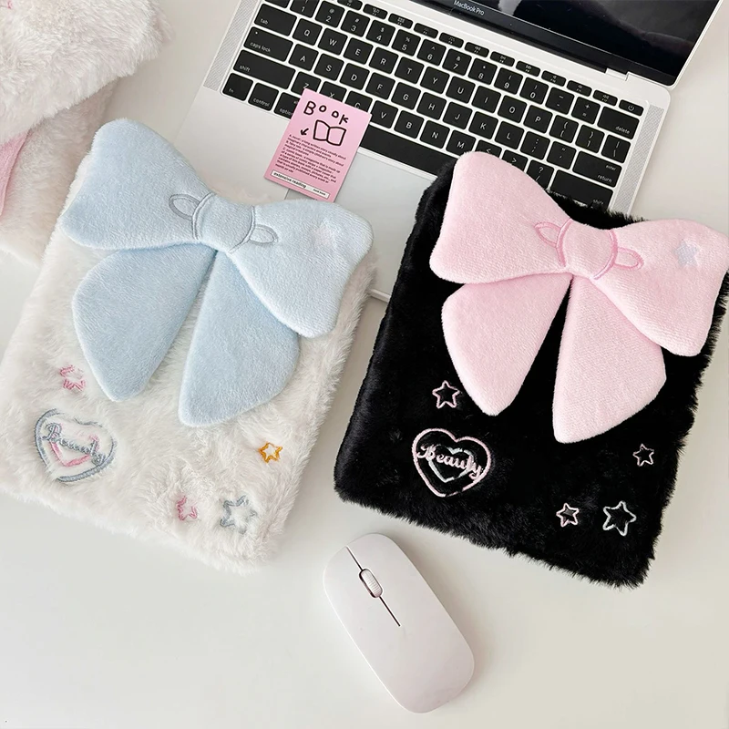 Imagem -03 - Bonito 3d Bowknot Photocard Binder Plush Photocard Titular Kpop Photoalbum Idol Cartões Colecionar Livro Cartão de Foto Embalagem Suprimentos a6