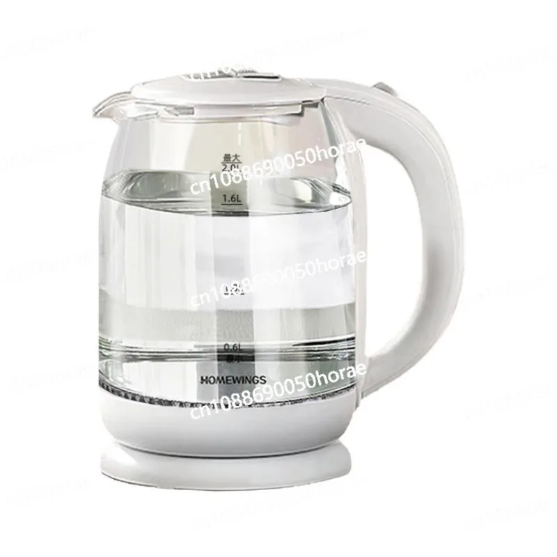 Glass Kettle Household Multifunctional Blue Light Boiling Water Automatic Power-off Large Capacity