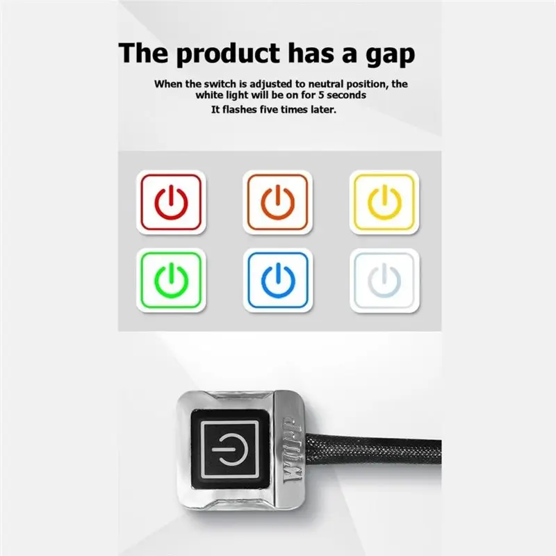 Heated Handlebar Grips 5+ 1 Heat Settings Level With Memory Function For 22Mm Handlebar Waterproof Motorcycle Accessories